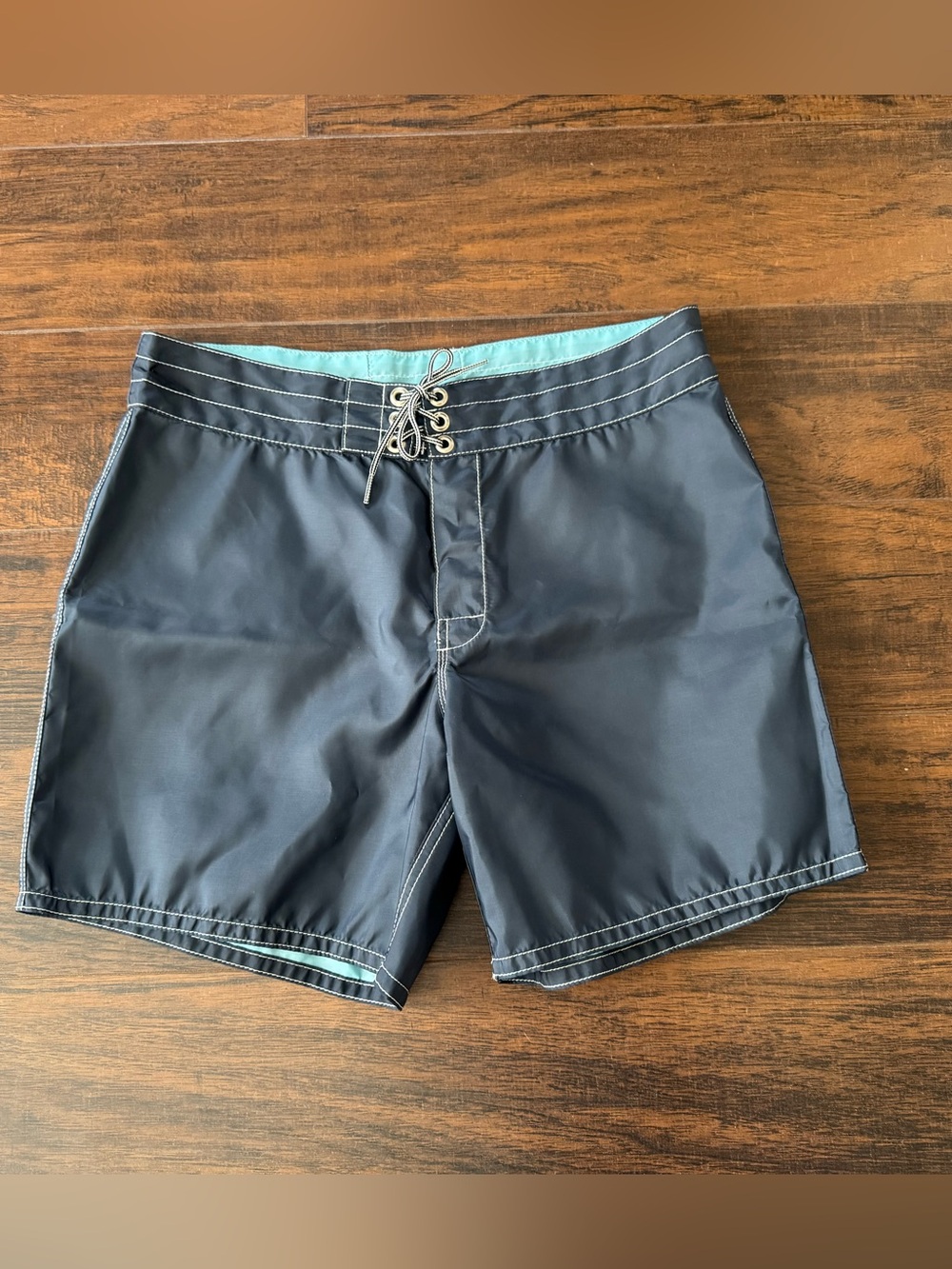 Birdwell Men’s 310 Navy Swim Trunks Sz 34